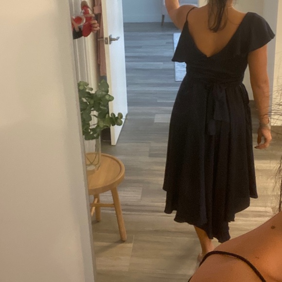 Navy blue dress - Picture 2 of 2